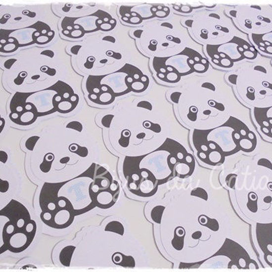 Imagem de Convite de batizado - Panda